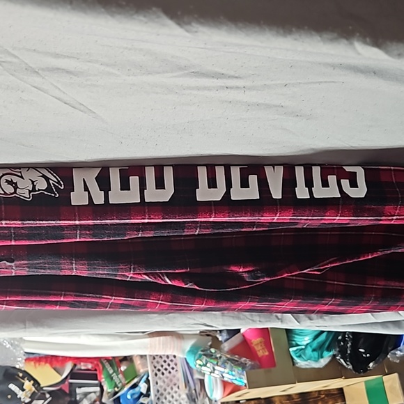 NHL NEW JERSEY DEVILS PAJAMA PANTS - Picture 3 of 6